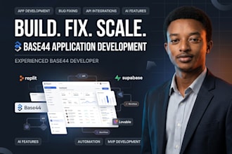 base 44 app, base 44 integration, base 44 automation, base 44 webapp fix base44