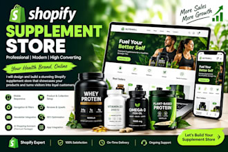build supplement shopify store with ai shopping assistant