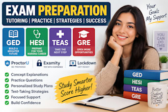 do ged, hesi, heas, wgu, gre, proctoru, examity, lockdown