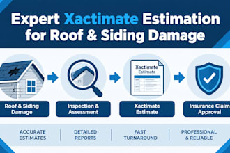 do expert xactimate estimation for roof and siding damage