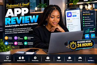 test and review your app with detailed professional feedback