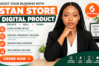 do stan store marketing, etsy stan store, sales funnel and promotion