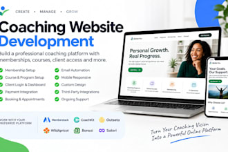 build memberstack coachkit outseta wildapricot bonsai satori coaching website
