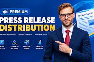 do premium press release distribution, journalist outreach and media prs