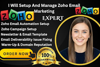be zoho campaigns email marketing expert for consultants agencies saas startups