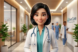 realistic 3d medical animation anatomy surgery and medical explainer video veo 3