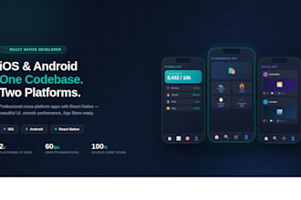 build your ios and android mobile app with react native