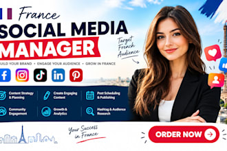 be your france social media manger, france social media marketing manager