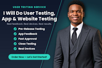 user testing app testing website testing for usability and app or website review