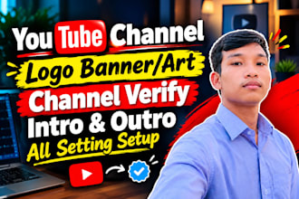 create and setup your youtube channel