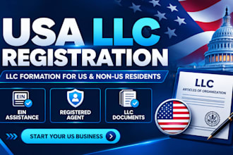 usa llc registration USA business registration ein USA company registration