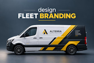 design fleet branding, fleet vehicle wrap, company vehicle branding graphics