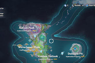 explore your genshin impact map and find chests, oculi and collectables