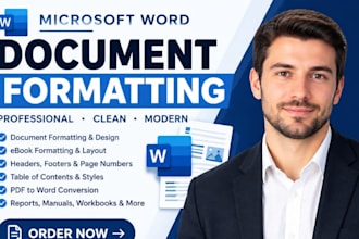 professionally format your microsoft word document ms word edit document