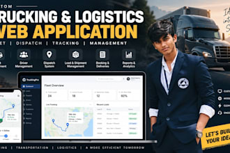 build a trucking logistics and fleet management web app