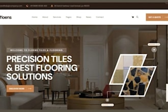 build wix tiling company website tile installation bathroom kitchen website