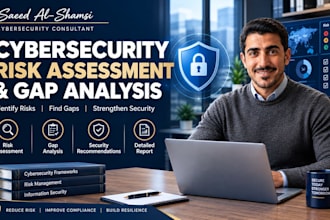 perform expert cybersecurity risk assessment and gap analysis