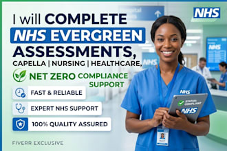 complete nhs evergreen assessments, capella assessment, net zero compliance