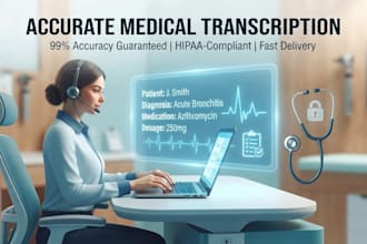 provide medical transcription for clinics and practitioners