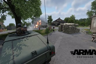create custom vehicles and military props for arma reforger, arma 3 server setup
