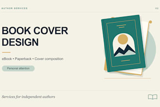 design an ebook and paperback book cover