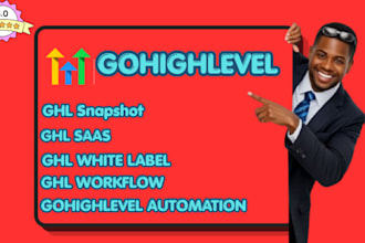 build gohighlevel snapshot white label saas workflow and automation