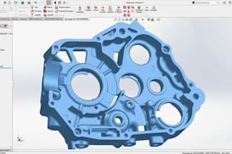 create precise 3d cad models, automotive parts   for car and vehicle components