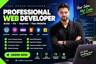 build a professional wordpress website with elementor