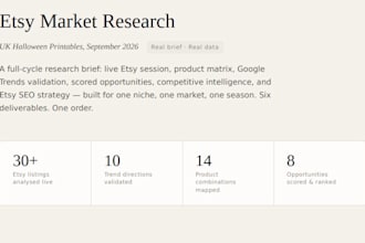 do etsy product research, niche trends and etsy SEO keywords