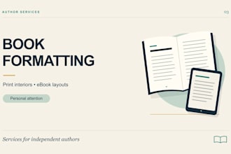 format your book interior for ebook and paperback