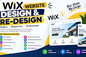 do wix website design wix website redesign, wix landing page wix store or blog