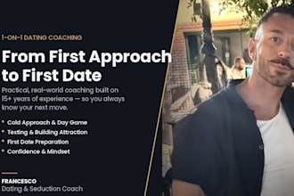 be your dating coach