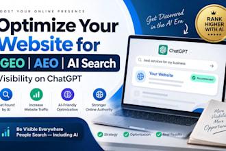 optimize your website for GEO, aeo, and ai search visibility on chatgpt