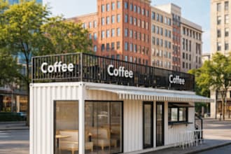 design shipping container homes, restaurants, offices, shops and apartment