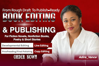 be thriller book editor, dark fantasy, romantasy book editing and formatting