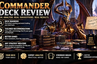 review and improve your mtg commander deck