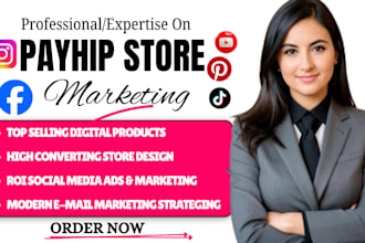 setup payhip, payhip website, payhip online store, stan store marketing, gumroad