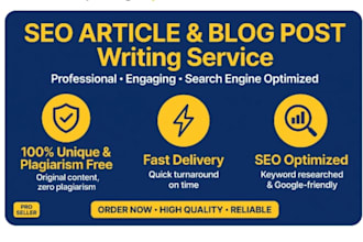 write article and blog post