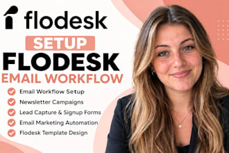 setup flodesk email workflow flodesk newsletter lead capture email marketing
