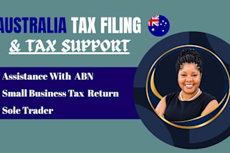 do australia tax filing, abn assistance, sole trader, small business tax return