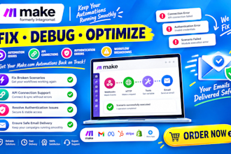 fix make com automation broken api connections troubleshoot authentication error