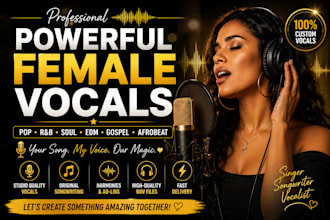 be your female singer songwriter pop singer female vocalist