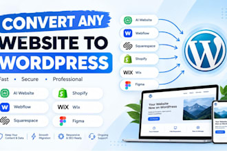 migrate ai website webflow squarespace shopify wix or figma to wordpress