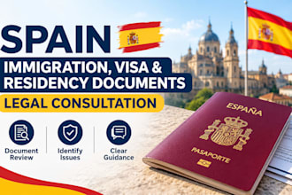 review your spain immigration visa and residency documents