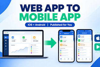 convert your base44  lovable web app to ios and android with capacitor median co