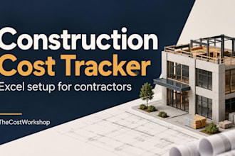 set up an excel construction budget and cost tracker