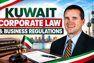 research kuwait corporate law and business regulations