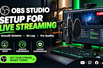 setup obs studio for professional live streaming