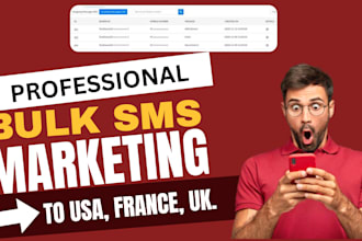 send bulk SMS marketing, text message campaign, SMS blast, SMS and bulk SMS