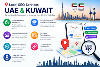 do local SEO for uae and kuwait businesses